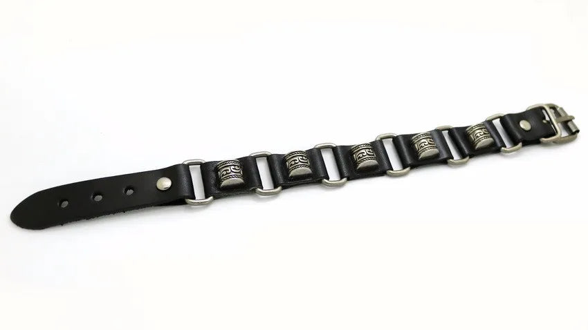 2018 New Accessories For Men And Women Retro Casual leather Bracelet Men Fashion Punk Bracelet Bracelet