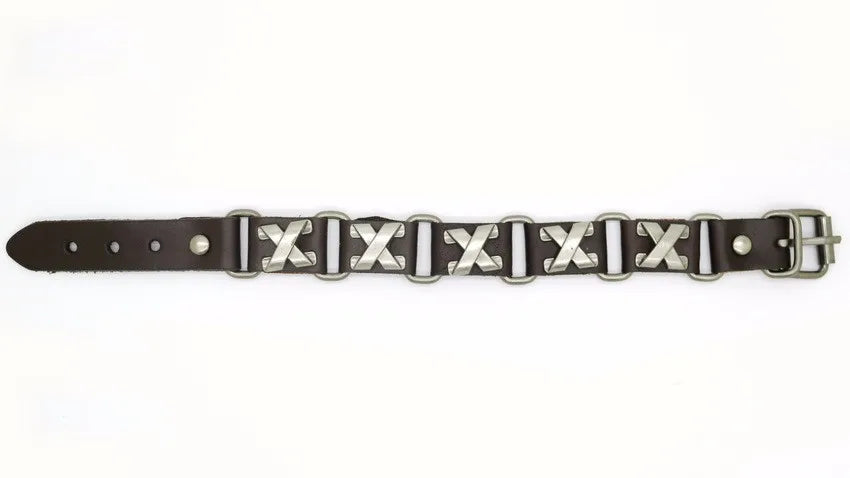 2018 New Accessories For Men And Women Retro Casual leather Bracelet Men Fashion Punk Bracelet Bracelet