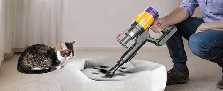 550W 45000Pa Wireless Vacuum Cleaner Powerful Suction LED Touch Display Handheld Cordless Electric Broom For Home Car Cleaning