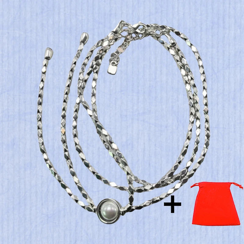 Uno50 Popular jewelry accessories; gift for women's day; luxury boutique necklace gift