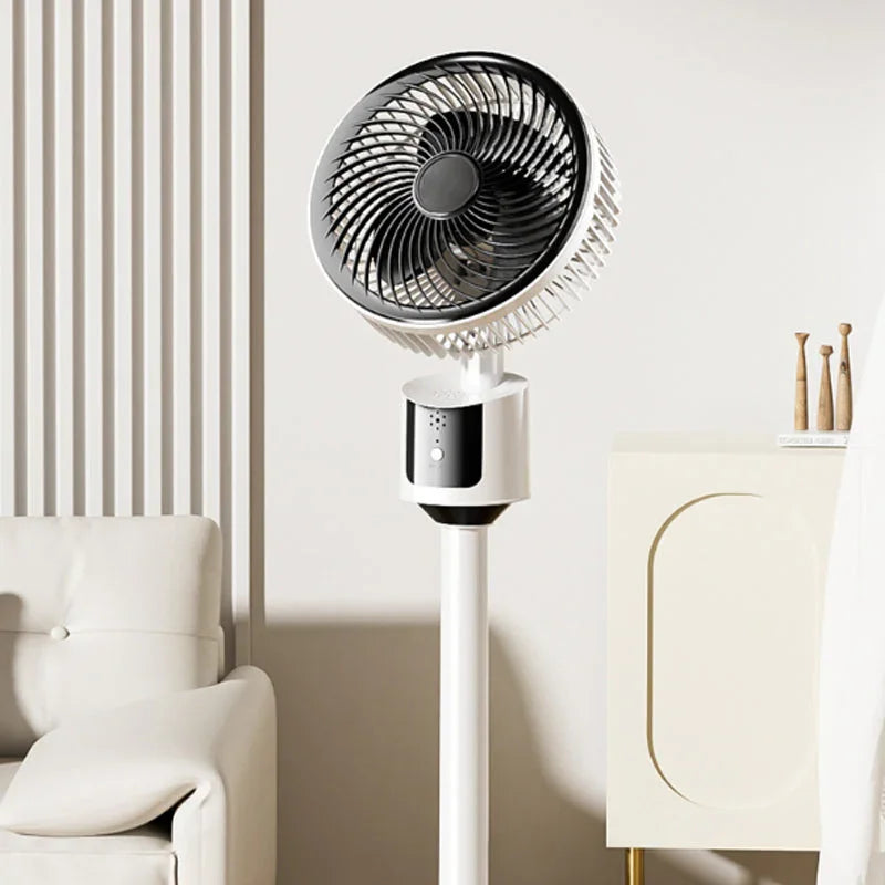 1Pcs Household On-Home Circulation System Floor Air Circulator Remote USB Interface Ultra-Speed Air Circulation Fan Energy 3-Spe