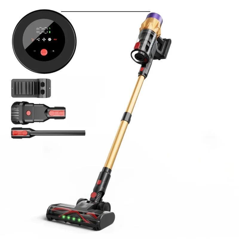 550W 45000Pa Wireless Vacuum Cleaner Powerful Suction LED Touch Display Handheld Cordless Electric Broom For Home Car Cleaning