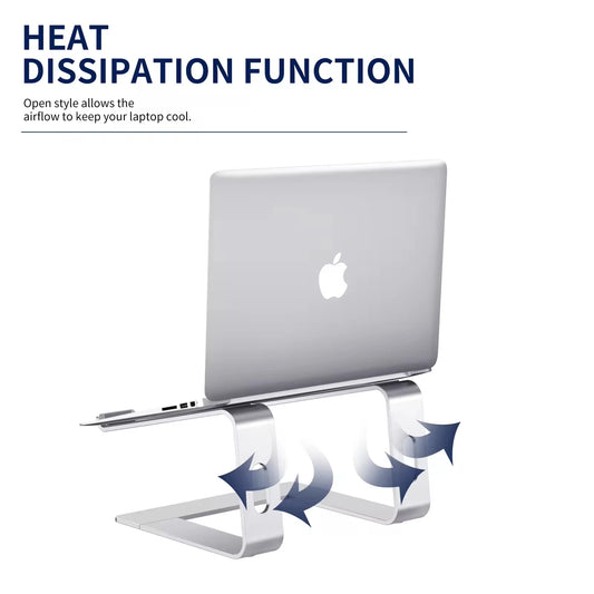 Ergonomic Laptop Tablet Stand for 10 To 15.6 Inch Portable Aluminum Detachable Laptop Riser Notebook Stand for Macbook Bracket