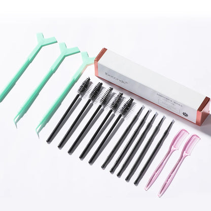 Hot Brow Lift Perming Eyebrow Lifting Brow Lamination Kit With Cling Film Nutrition Keratin Perming Lotion For Home Use Kit