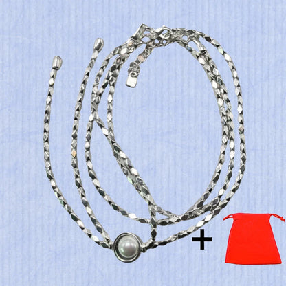 Uno50 Popular jewelry accessories; gift for women's day; luxury boutique necklace gift