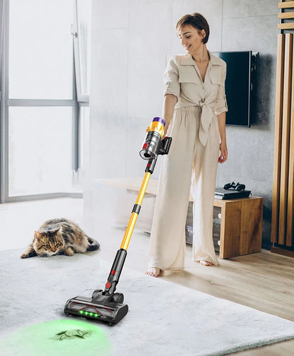 550W 45000Pa Wireless Vacuum Cleaner Powerful Suction LED Touch Display Handheld Cordless Electric Broom For Home Car Cleaning